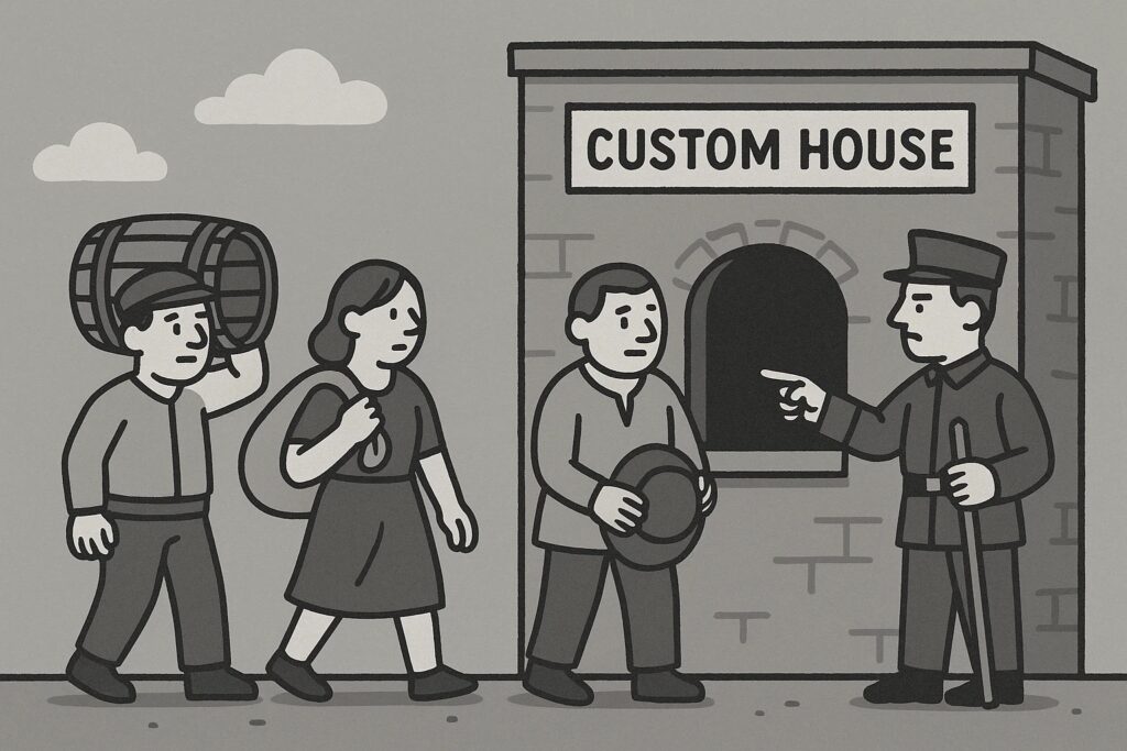 アングランドの関税徴収所