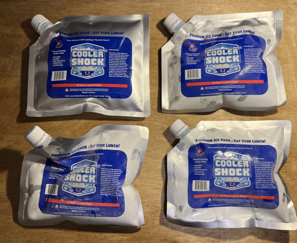 クーラーショック4個使い!