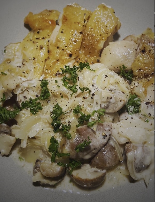 鶏肉とグロロー