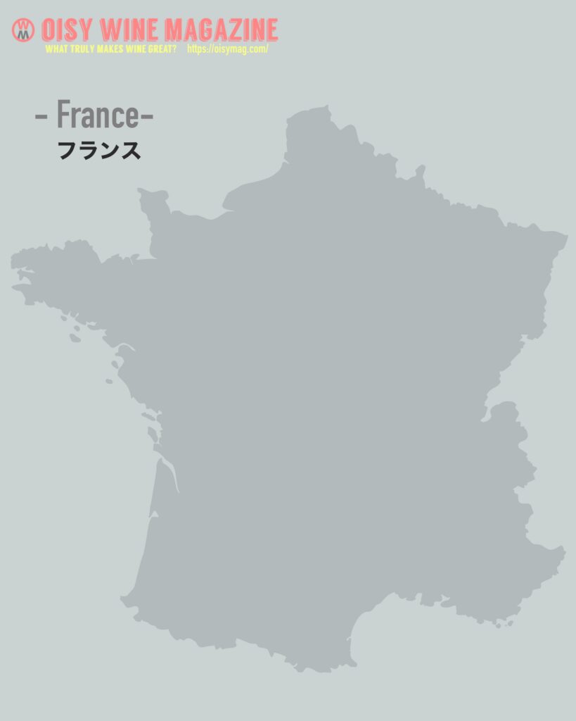 素のフランス地図